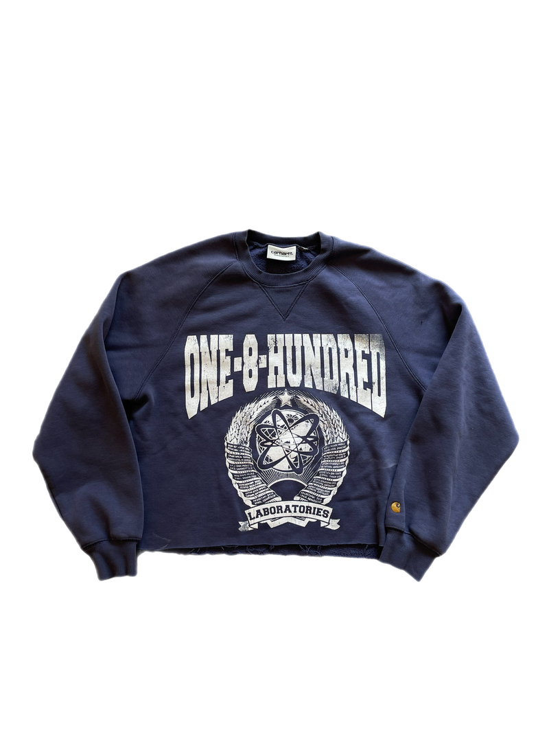 1800 Crest Logo Carhartt WIP Cropped Crewneck MD