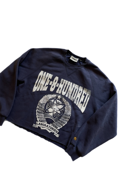 1800 Crest Logo Carhartt WIP Cropped Crewneck MD
