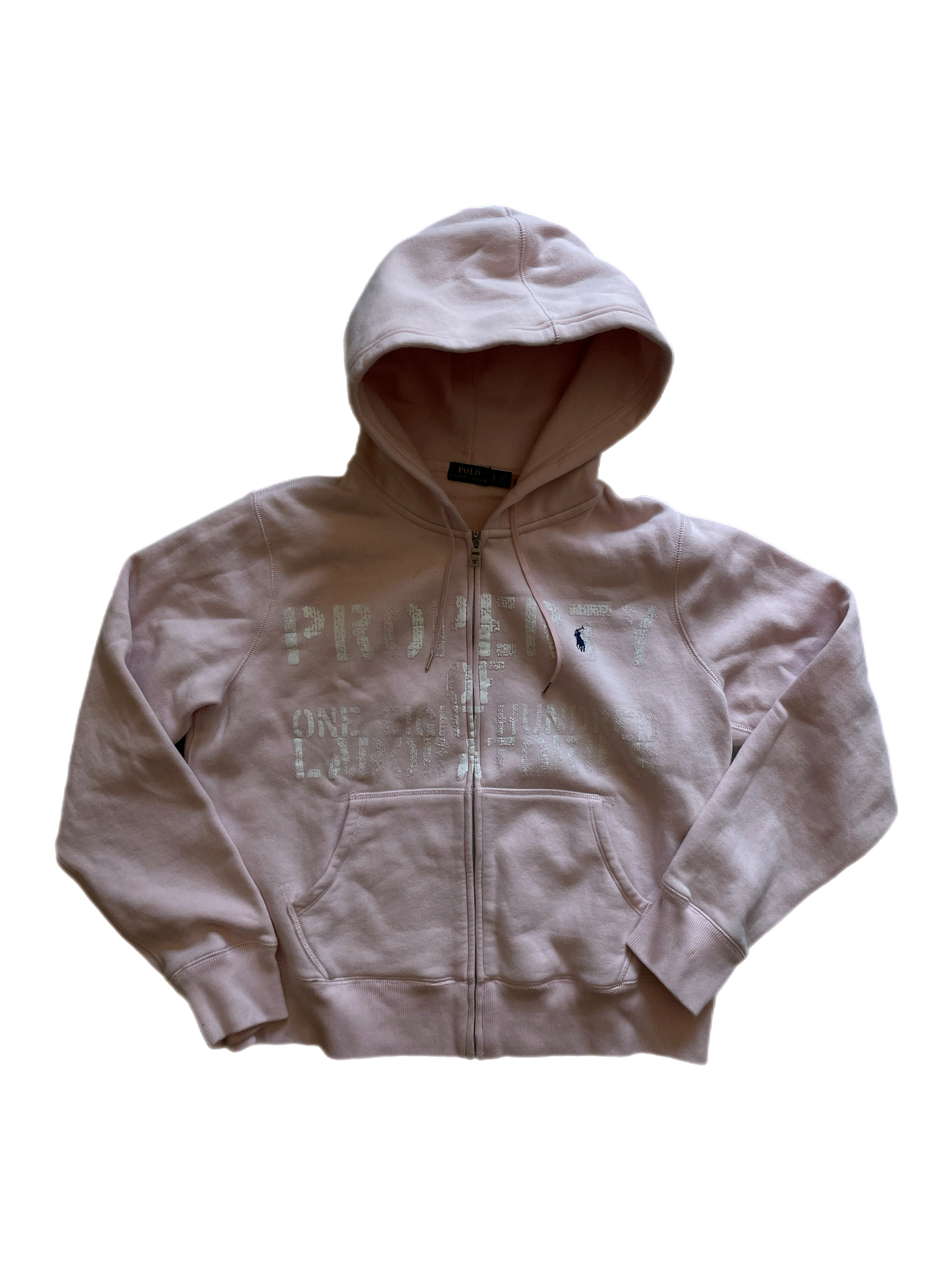 Prop. of 1800 Pink RL Hoodie MD