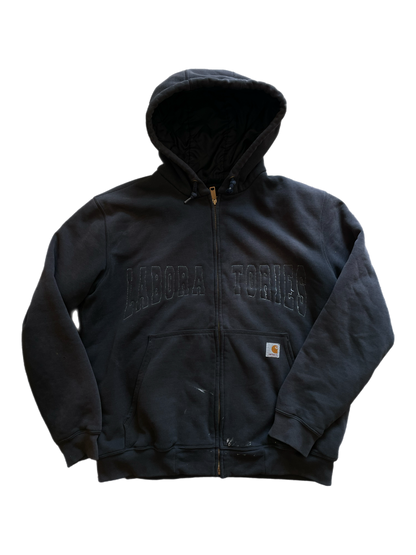 Laboratories Spellout Contrast Stitch Hoodie XL