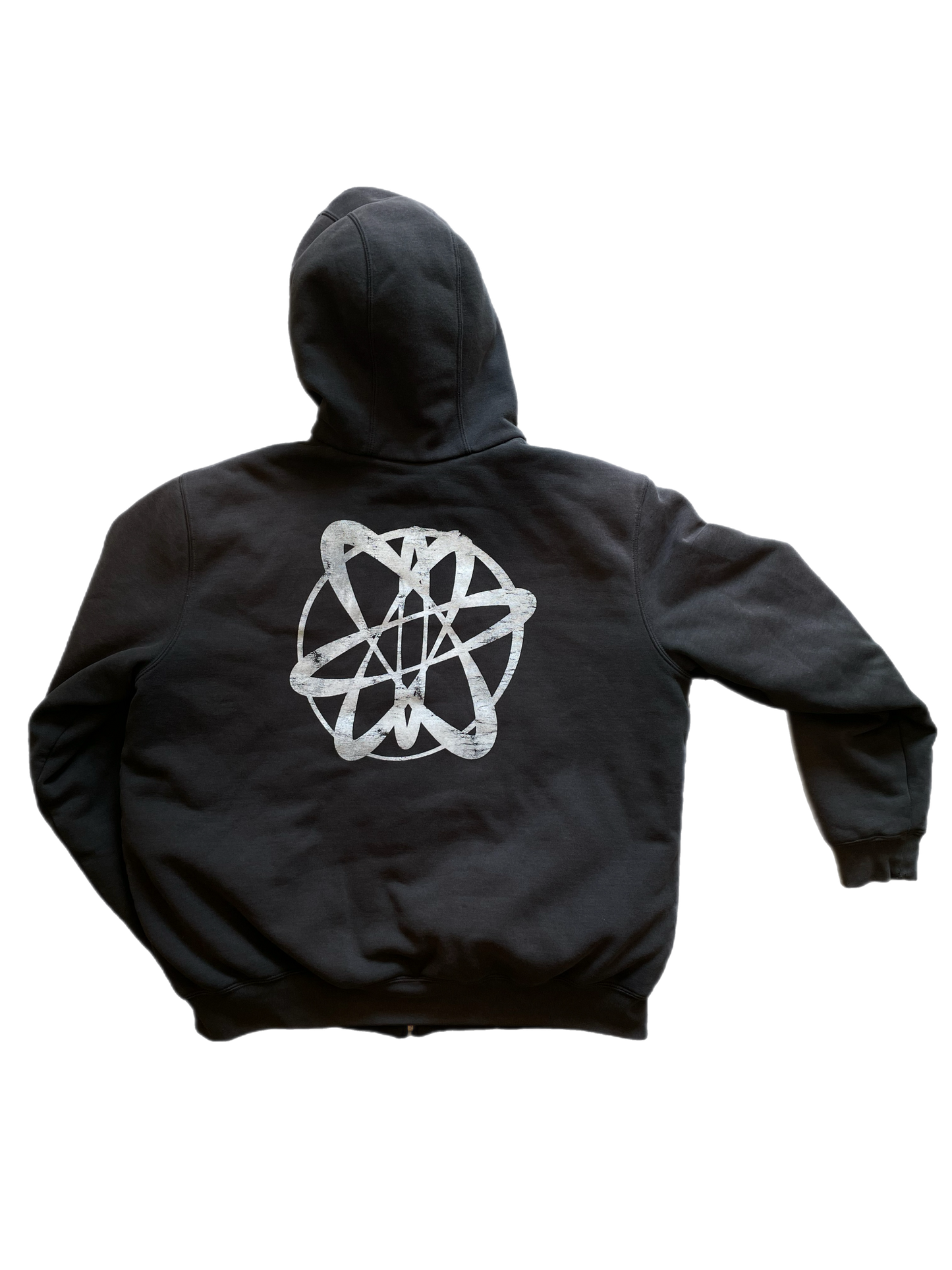 Laboratories Spellout Contrast Stitch Hoodie XL