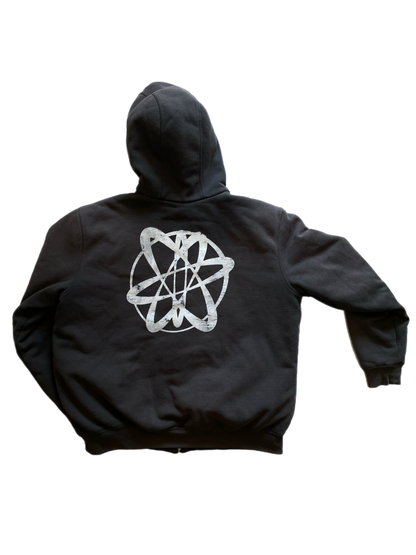 Laboratories Spellout Contrast Stitch Hoodie XL