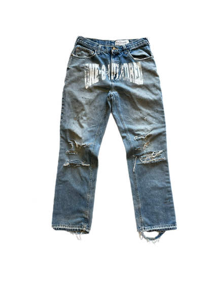 1800 Arch Logo Denim Sz 34