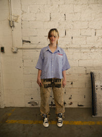 Mechanic Button Up Blue