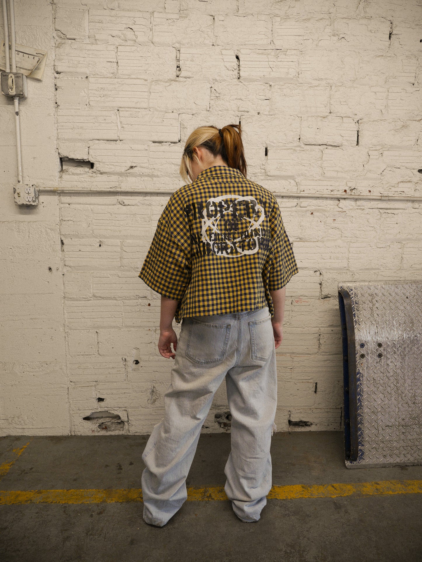 Mechanic Button Up Yellow