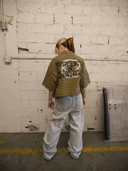 Mechanic Button Up Yellow